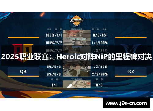 2025职业联赛：Heroic对阵NiP的里程碑对决